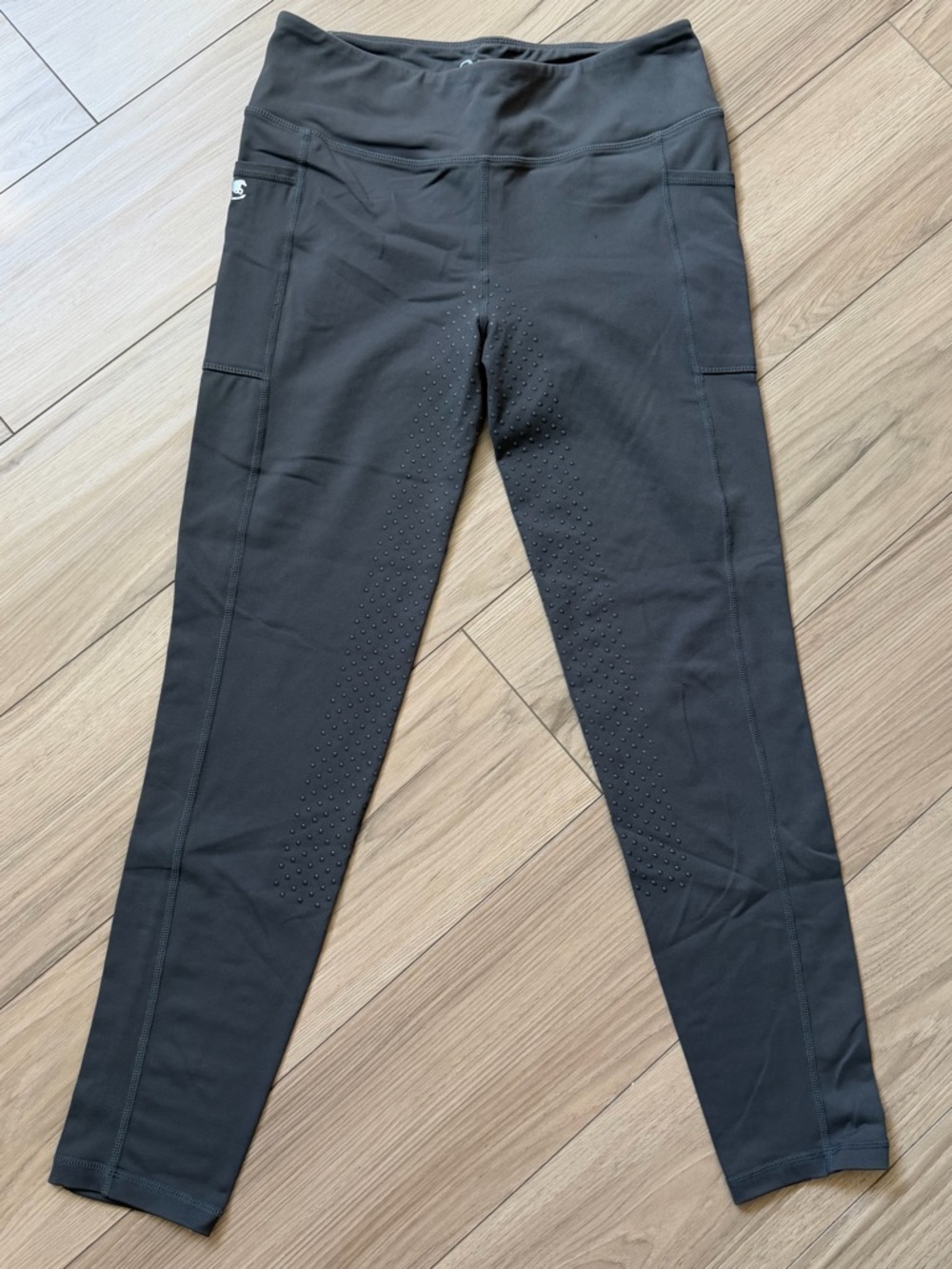 Piper by Smartpak Pull on Black Performance Grip Riding Leggings Equestrian M